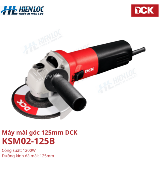 Máy mài góc 1200W 125mm KSM02-125B – DCK